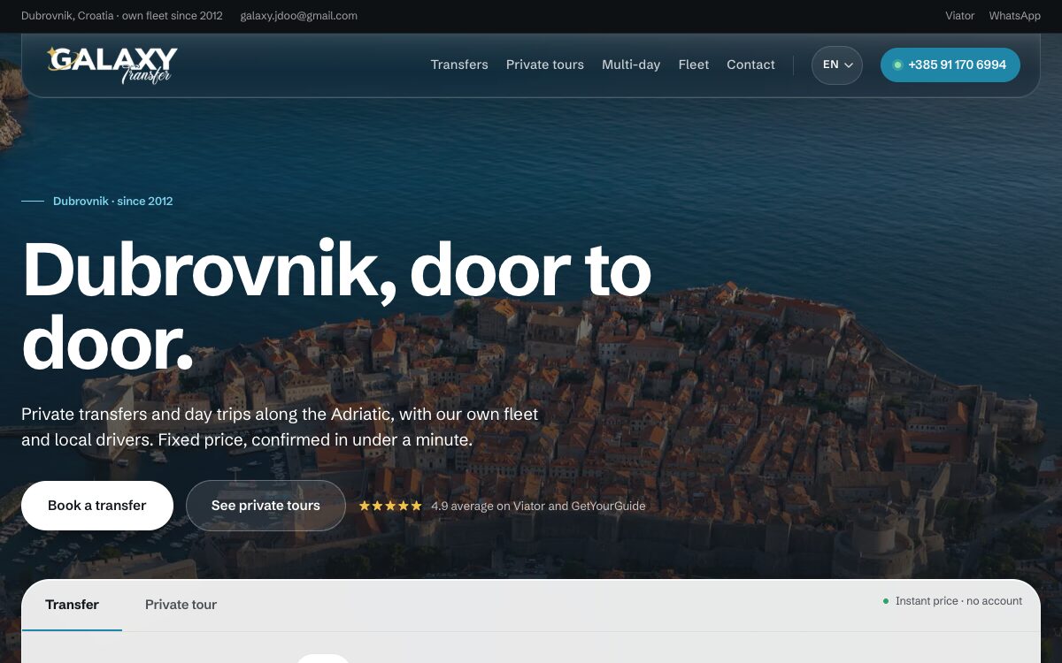 Website: Galaxy Transfer