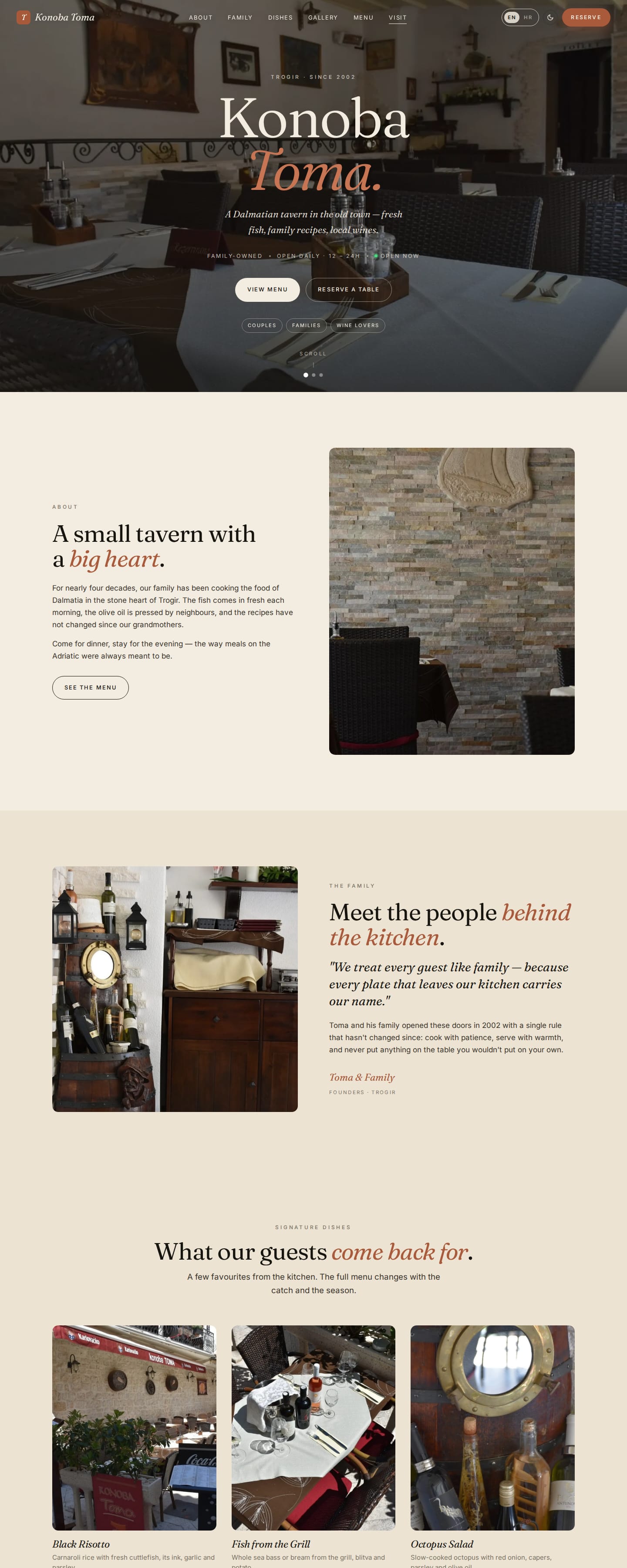 Website: Konoba Toma